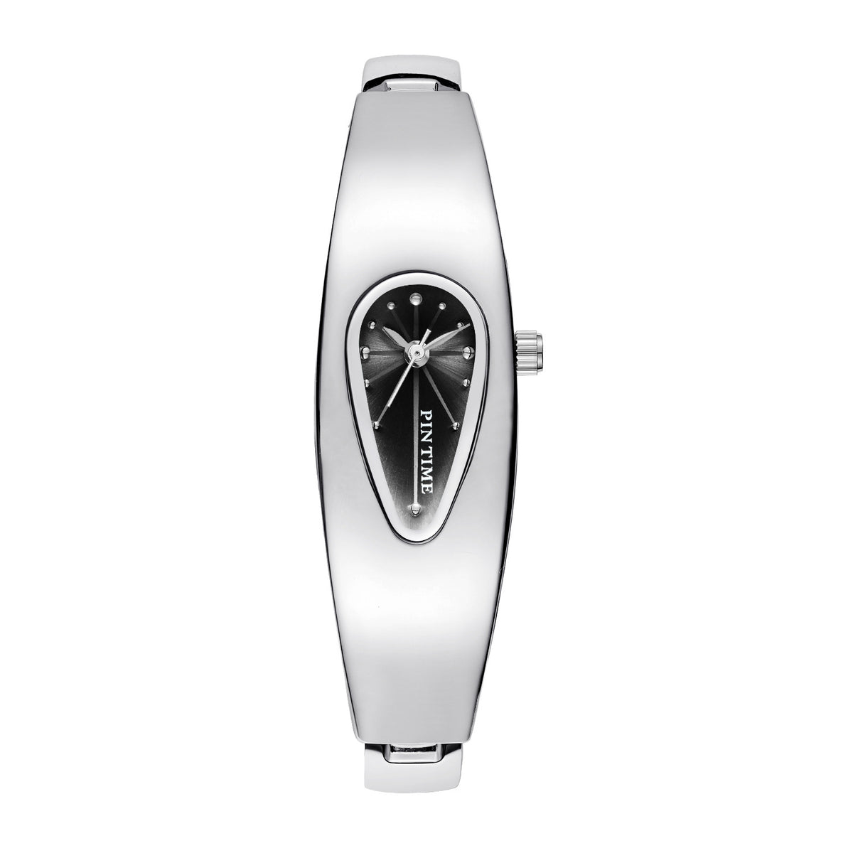 GESMART Unisex Y2K Water Drop Shape Watch Retro Trendy Niche Personality Water Resistant Bracelet Wristwatch