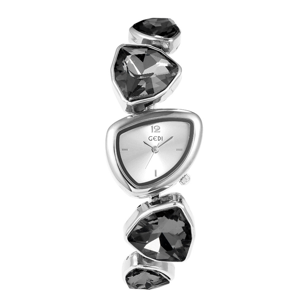 Women's Crystal Bracelet Quartz Watch
