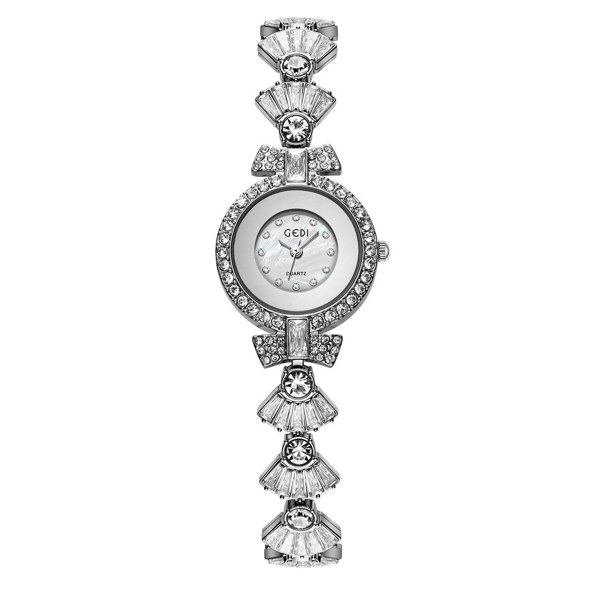 Women's Fringed Bracelet Rhinestone Quartz Watch