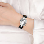 Women's Teardrop-Shaped Rhinestone Waterproof Quartz Watch