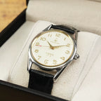 Chunlei Men's Manual Wind Mechanical Watch Vintage NOS Father Gift Retro