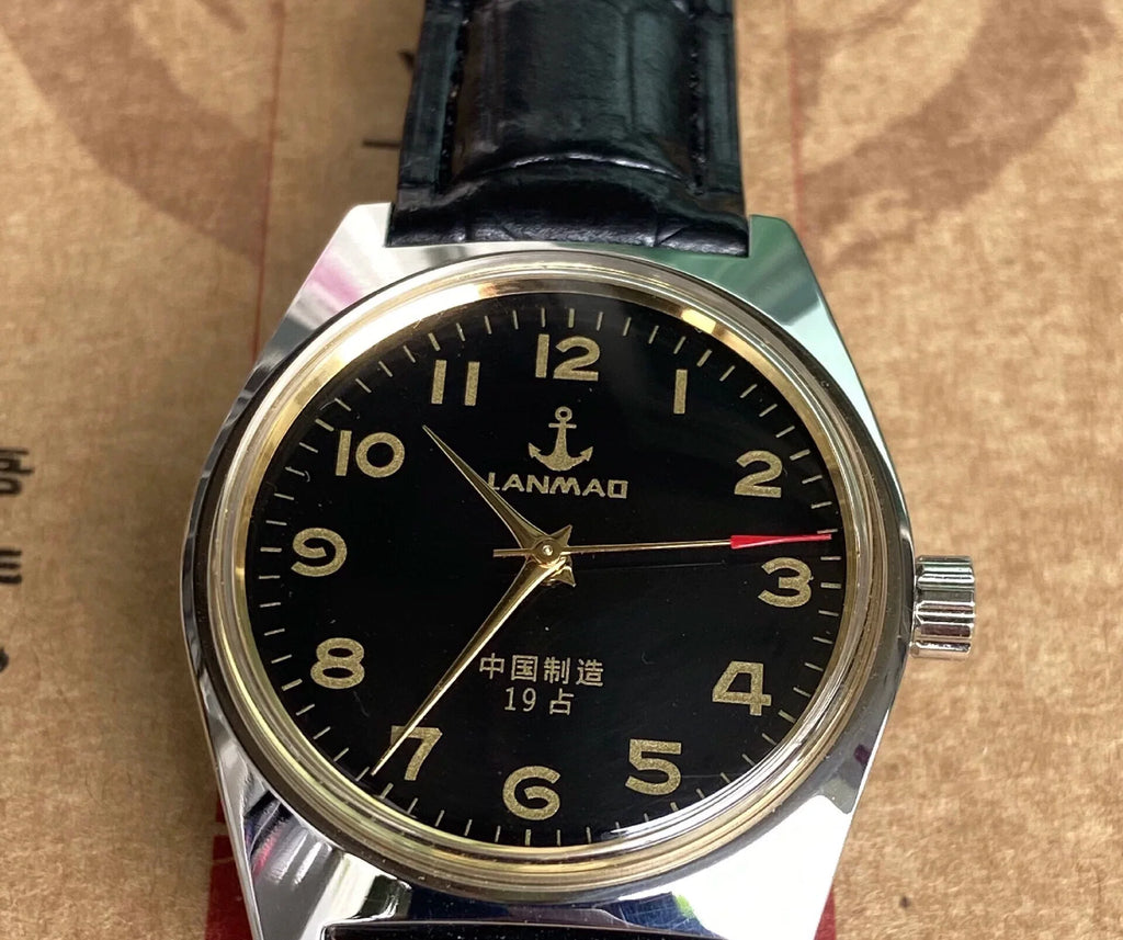 Vintage 7120 Manual Wind Mechanical Watch Stainless Steel 36mm Case New Accurate