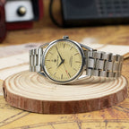 Diamond Brand Vintage Manual Wind Mechanical Watch Solid Steel Bracelet NOS