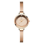Women's Delicate Bracelet-Style Quartz Watch, Small Dial