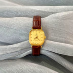 Golden Anchor Ladies Manual Wind Mechanical Watch Vintage Retro Student NOS