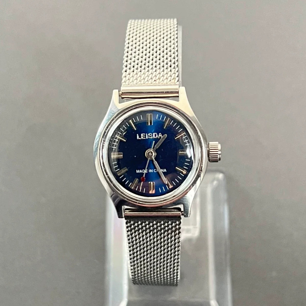 LEISDA Vintage Ladies Manual Wind Mechanical Watch 19 Jewels 90s Retro NOS