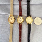 Golden Anchor Ladies Manual Wind Mechanical Watch Vintage 90s Student NOS