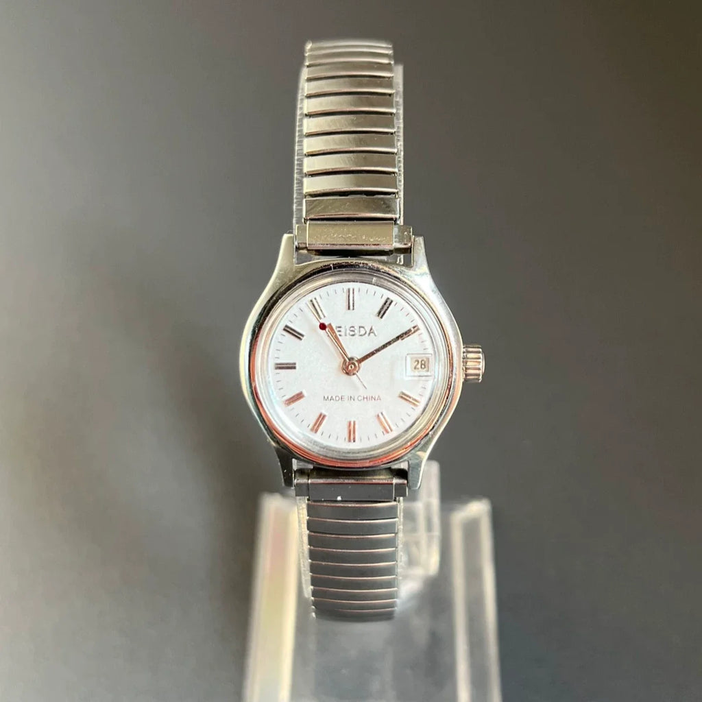 LEISDA Vintage Ladies Manual Wind Watch 19 Jewels Sea Gull Movement NOS