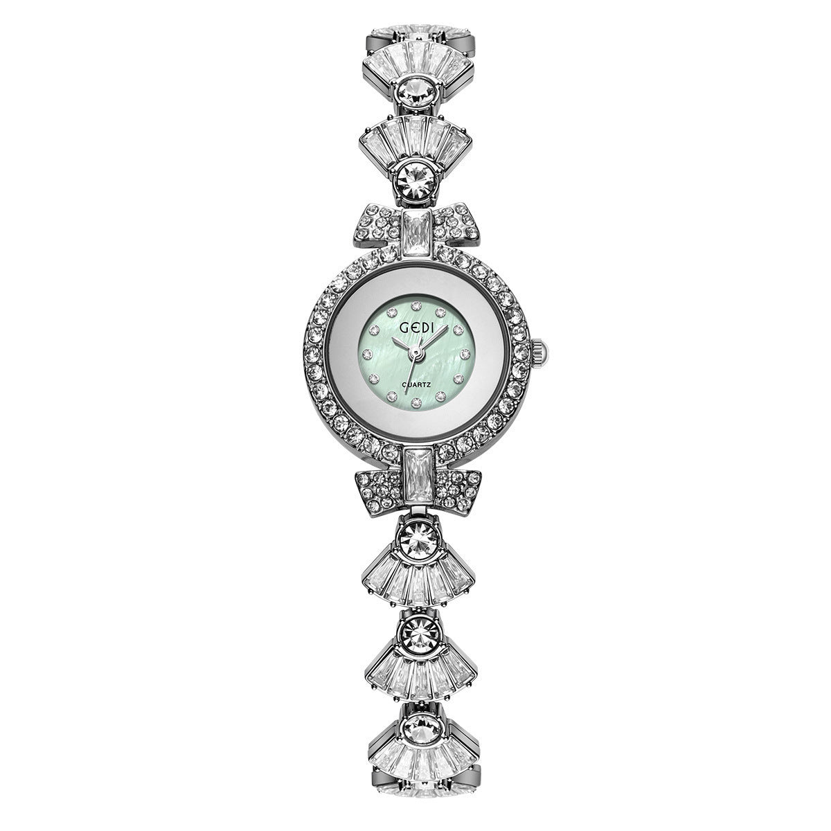 Women's Fringed Bracelet Rhinestone Quartz Watch