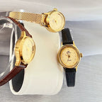 Golden Anchor Ladies Manual Wind Mechanical Watch Vintage 90s Student NOS