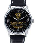 GESMART Men's Skeleton Automatic Mechanical Watch Exhibition Case Back Fashion