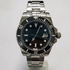 Men's 40mm Mechanical Watch Sapphire Crystal 316L Steel Case NH35 Movement