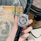 Women's Rotating Pentagram Rhinestone Watch