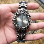 GESMART Men's Y2K Claw Shape Quartz Watch Retro Fashion Alien Design Trendy Niche Wristwatch