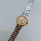 Baoshihua Two-Tone Vintage Ladies Quartz Watch 90s NOS No.2 Factory