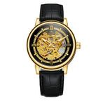 GESMART Men's New Skeleton Automatic Mechanical Watch European American Fashion