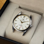 Diamond Brand Men's Manual Wind Watch Vintage Leather Strap Waterproof