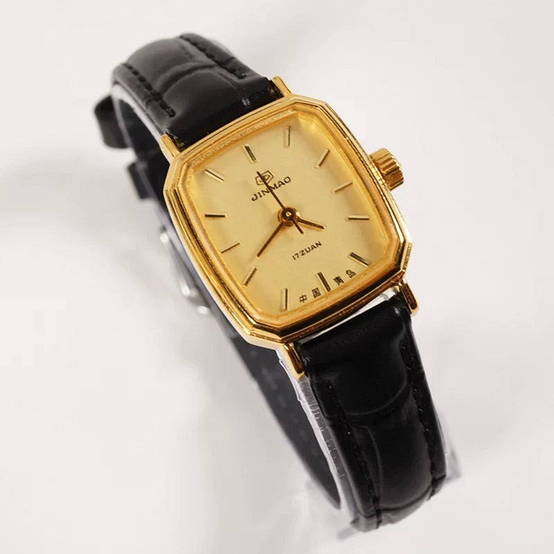 Golden Anchor Ladies Manual Wind Mechanical Watch Vintage Retro Qingdao NOS