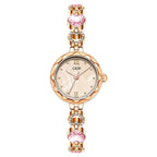 Women's Heart Rhinestone Vintage Bracelet Quartz Watch