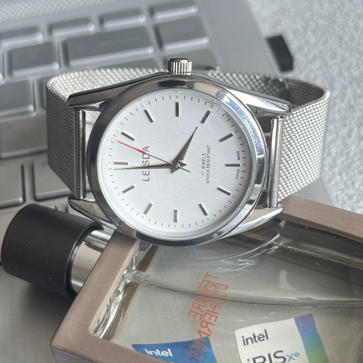 LEISDA 7120 Manual Wind Mechanical Men's Watch Classic Minimalist Vintage NOS