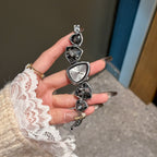 Women's Crystal Bracelet Quartz Watch