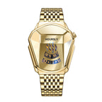Men's Motorcycle-Style Quartz Watch