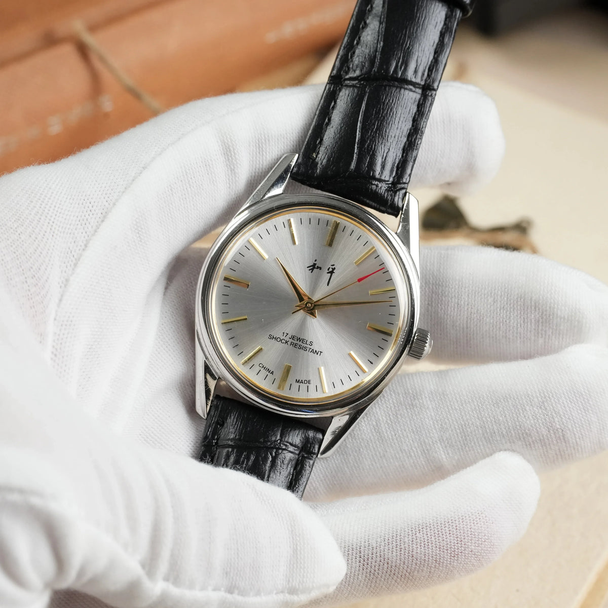 Diamond Brand Peace Commemorative Men's Manual Wind Mechanical Watch NOS New
