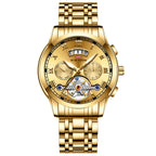 Men's Tourbillon-Style Manual Mechanical Watch
