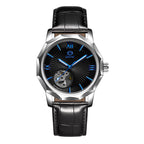 GESMART Men's Polygon Shape Dial Automatic Mechanical Watch European American Fashion