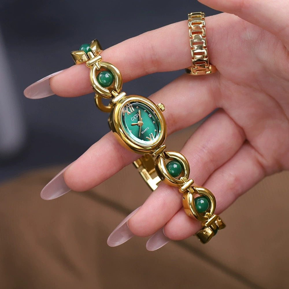 Women's Modern Chinese-Style Bracelet Vintage Watch