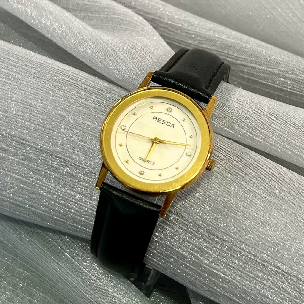 LEISDA Ladies Quartz Watch Vintage Retro Student Elegant NOS