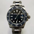 Men's 40mm Mechanical Watch Sapphire Crystal 316L Steel Case NH35 Movement