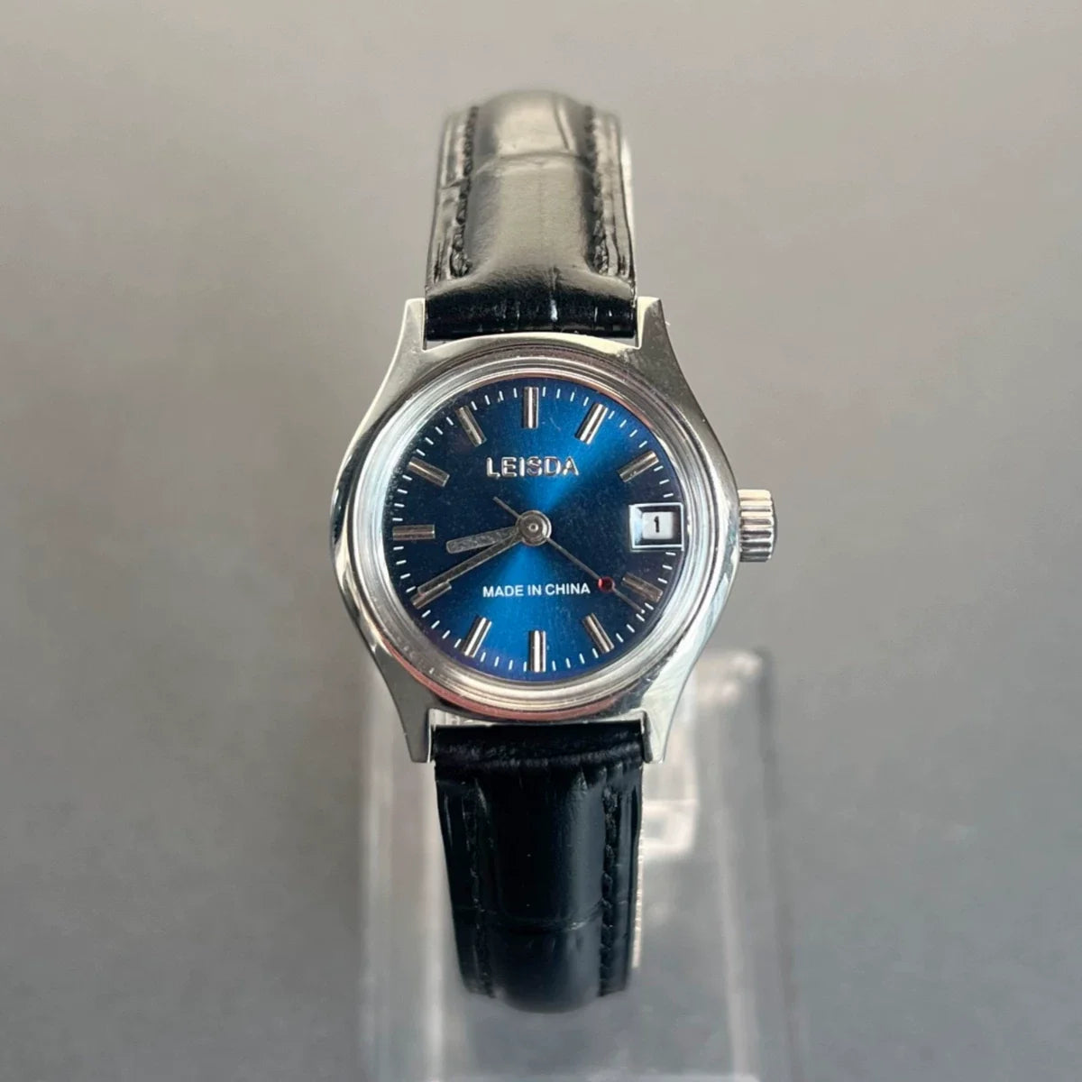 LEISDA Vintage Ladies Manual Wind Mechanical Watch 19 Jewels 90s Retro NOS