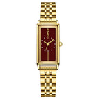 Women's Vintage Rectangle Steel-Band Quartz Watch