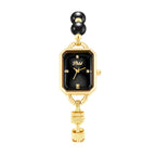 GESMART 2024 New Crystal Stone Bracelet Watch for Women Compact Exquisite Luxury Style Elegant Wristwatch