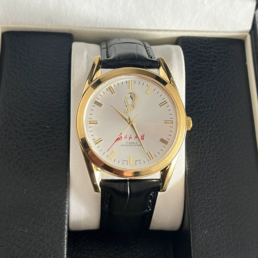 Vintage 8120 Manual Wind Men's Watch Serve the People 90s Commemorative
