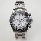 Men's Quartz Chronograph Watch 39mm Sapphire Crystal Luminous Hands