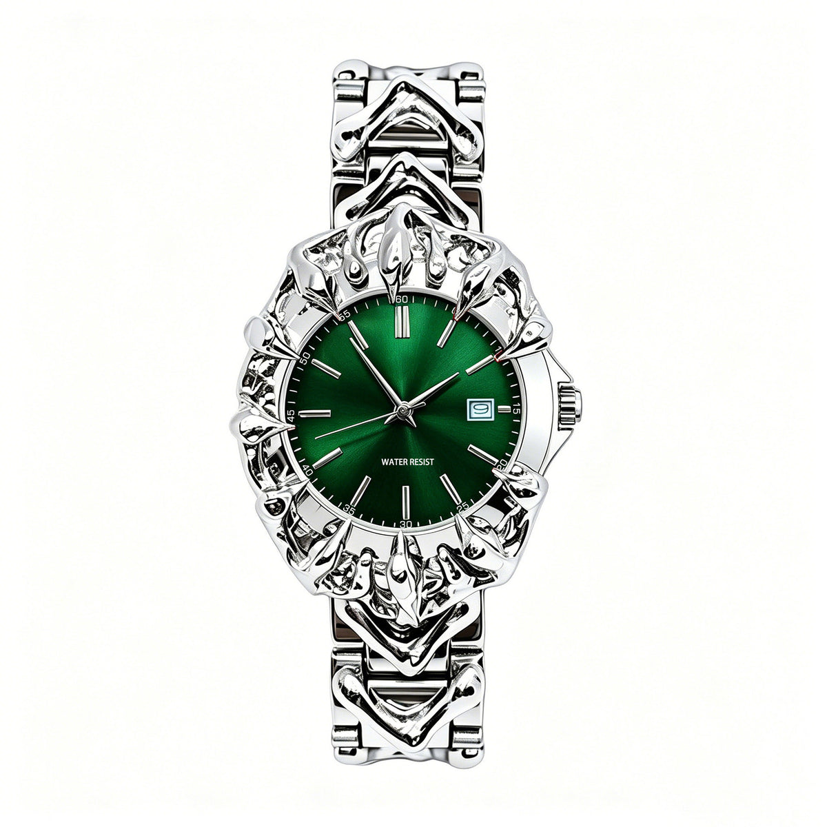 Men's Y2K Relief Claw-Shaped Waterproof Quartz Watch