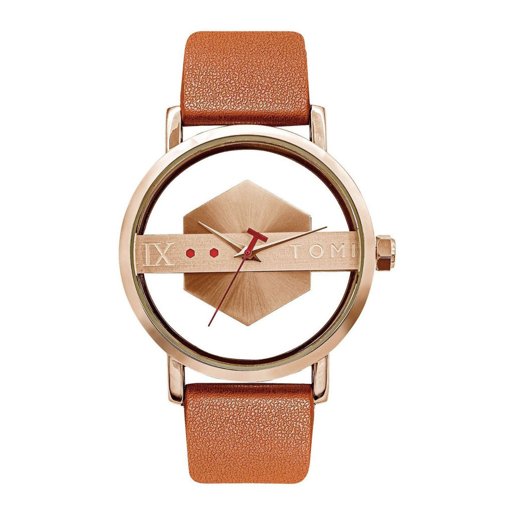 Unisex Hollow See-Through Korean-Style Casual Watch