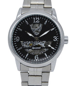 GESMART Men's Skeleton Automatic Mechanical Watch Exhibition Case Back Fashion