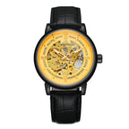 GESMART Men's New Skeleton Automatic Mechanical Watch European American Fashion