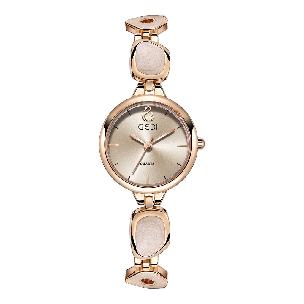Women's Elegant Bracelet Quartz Watch, Slim Dial