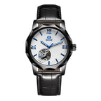 GESMART Men's Polygon Shape Dial Automatic Mechanical Watch European American Fashion