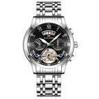 Men's Tourbillon-Style Manual Mechanical Watch