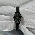 Xi'an Butterfly Ladies Quartz Watch Imported Movement Cowhide Strap Vintage