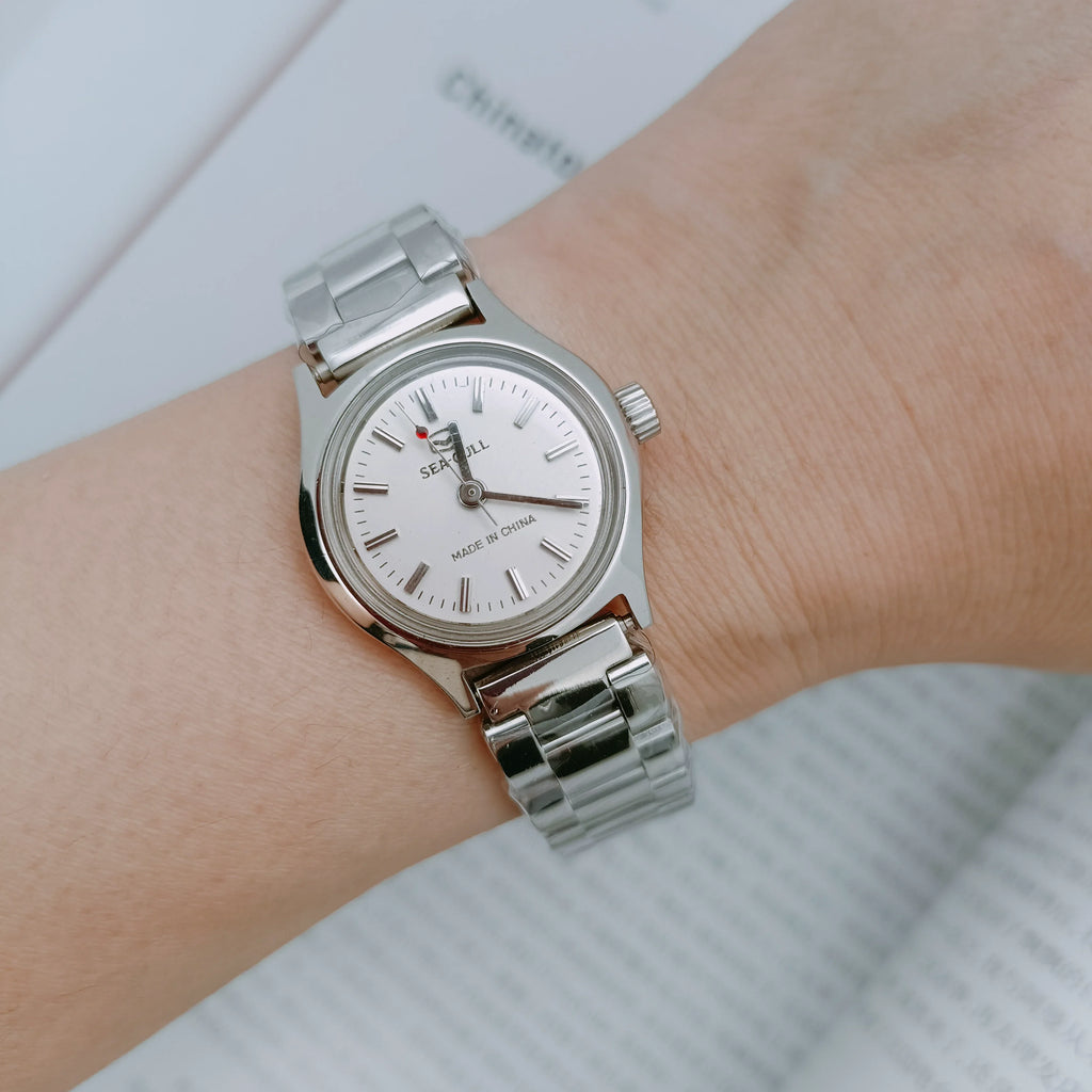 Sea Gull Vintage Ladies Manual Wind Mechanical Watch 90s NOS