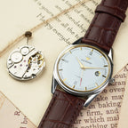 Vintage Diamond Brand Manual Wind Mechanical Watch Steel Bracelet 17 Jewels NOS