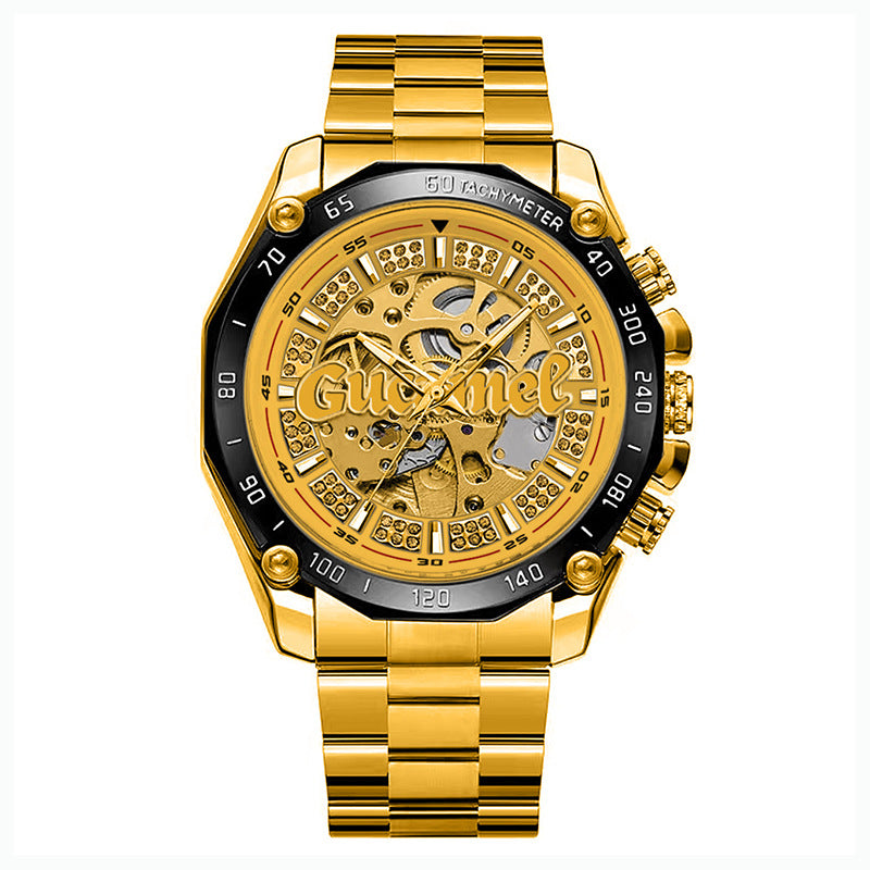 GESMART Men's Automatic Mechanical Watch European American Style Fashion Trendy