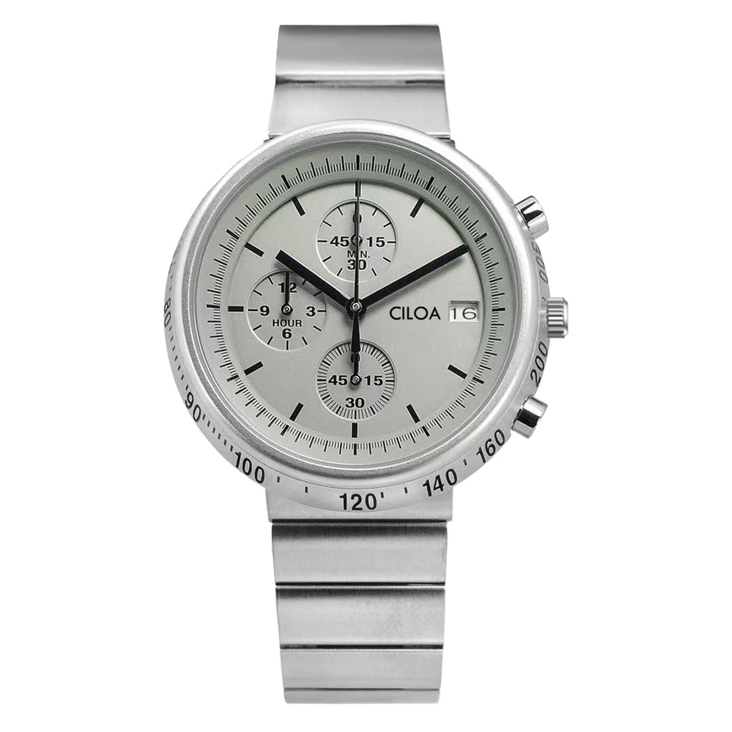 Men's Minimalist Quartz Watch with Steel Band