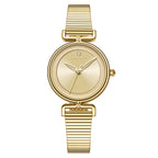 GESMART Women's Round Compact Dial Quartz Watch Japanese Movement Exquisite Minimalist